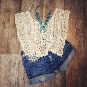 Crochet Pullover Vest